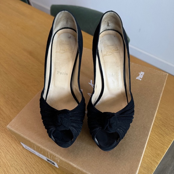Christian Louboutin Greissimo 140 Suede
